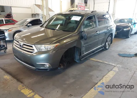 2013 Toyota Highlander Limited V6 z USA, uszkodzony, nr VIN 5TDDK3EH5DS177898